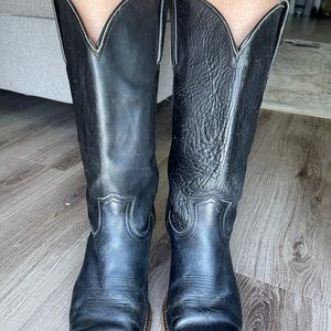 Black Frye Cowboy Boots
